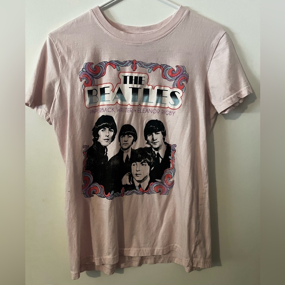 The Beatles size med tee